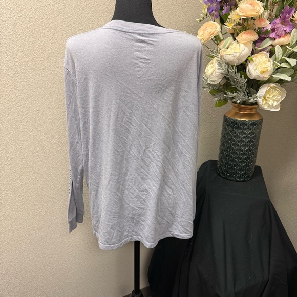 Disney Nightmare Before Christmas Gray Long Sleeve Tee Plus 1X Halloween - Picture 3 of 6